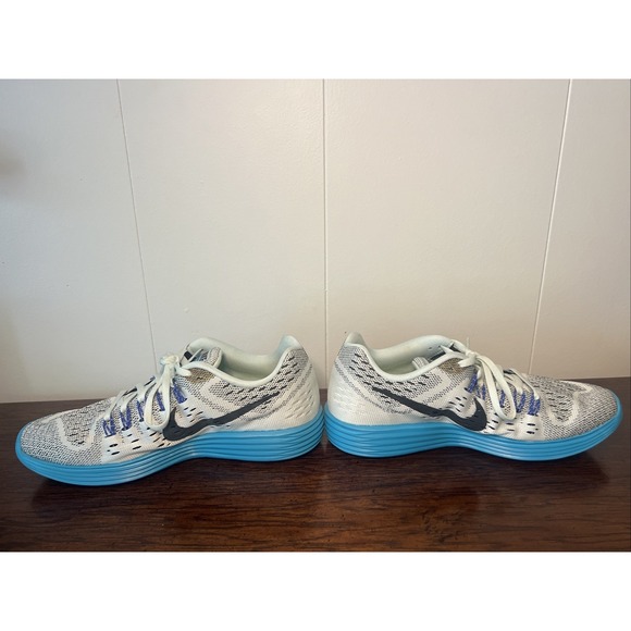 Nike Gray/Blue Athletic Sneakers | Versatile for All Seasons Women's 9 - Picture 3 of 8